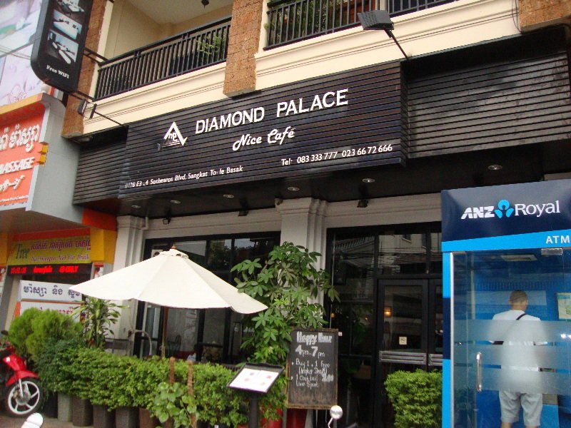 Diamond Palace Hotel Phnom Penh Exterior foto